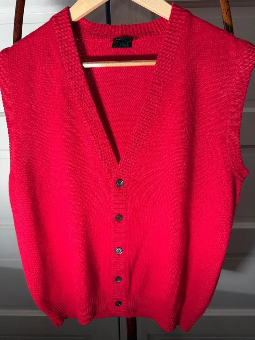 Vintage Abercrombie & Fitch cashmere Heritage Prep Vest Layering Vest